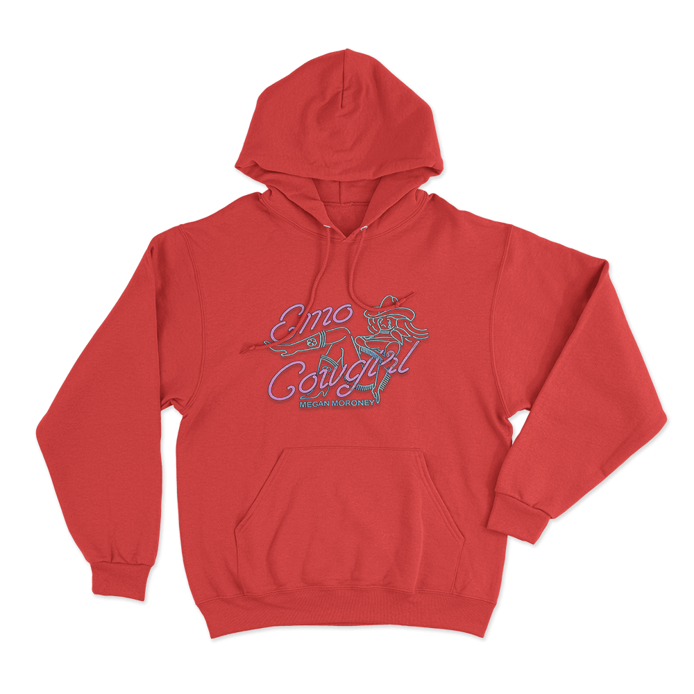 Emo Cowgirl Hoodie Red Emo Cowgirl Hoodie Red