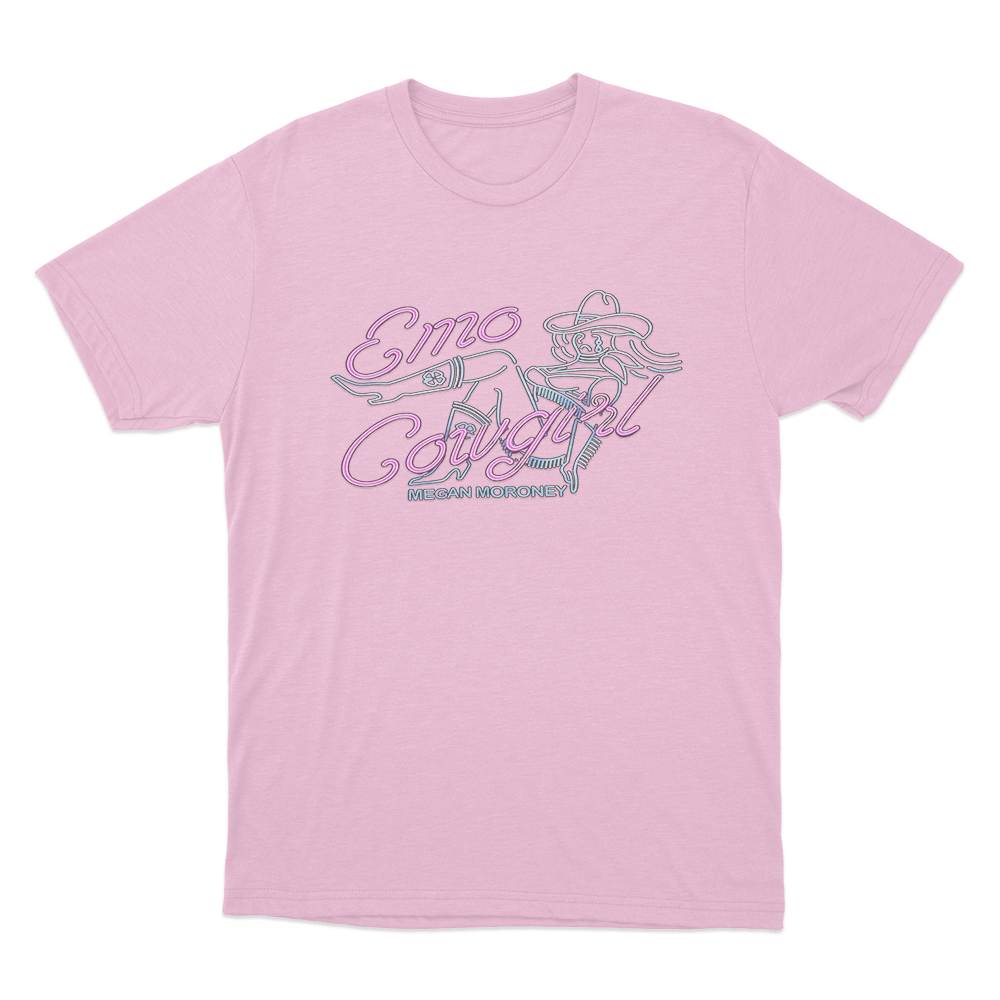 Emo Cowgirl T Shirt Pink Emo Cowgirl T Shirt Pink
