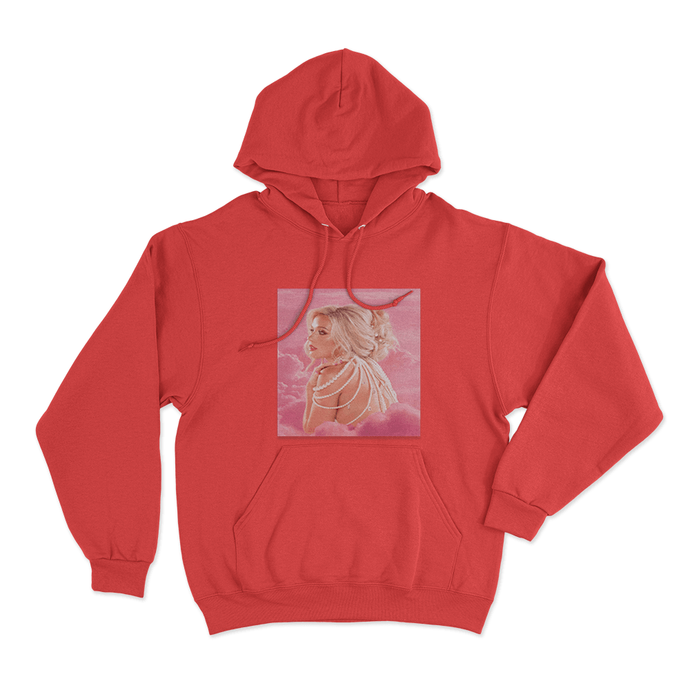 Pearl Cloud Hoodie Red Pearl Cloud Hoodie Red